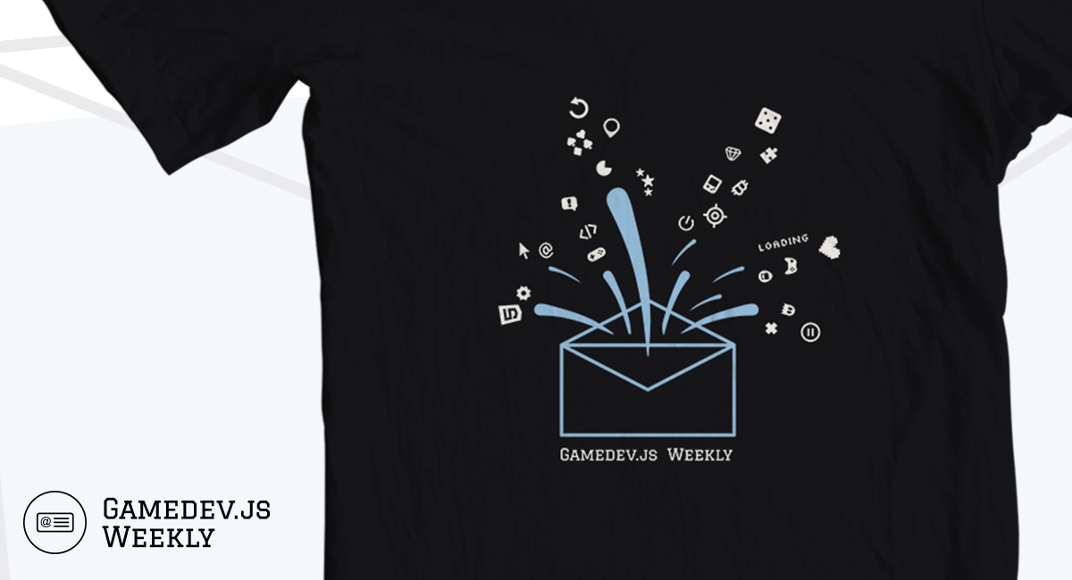 Gamedev.js Weekly t-shirt