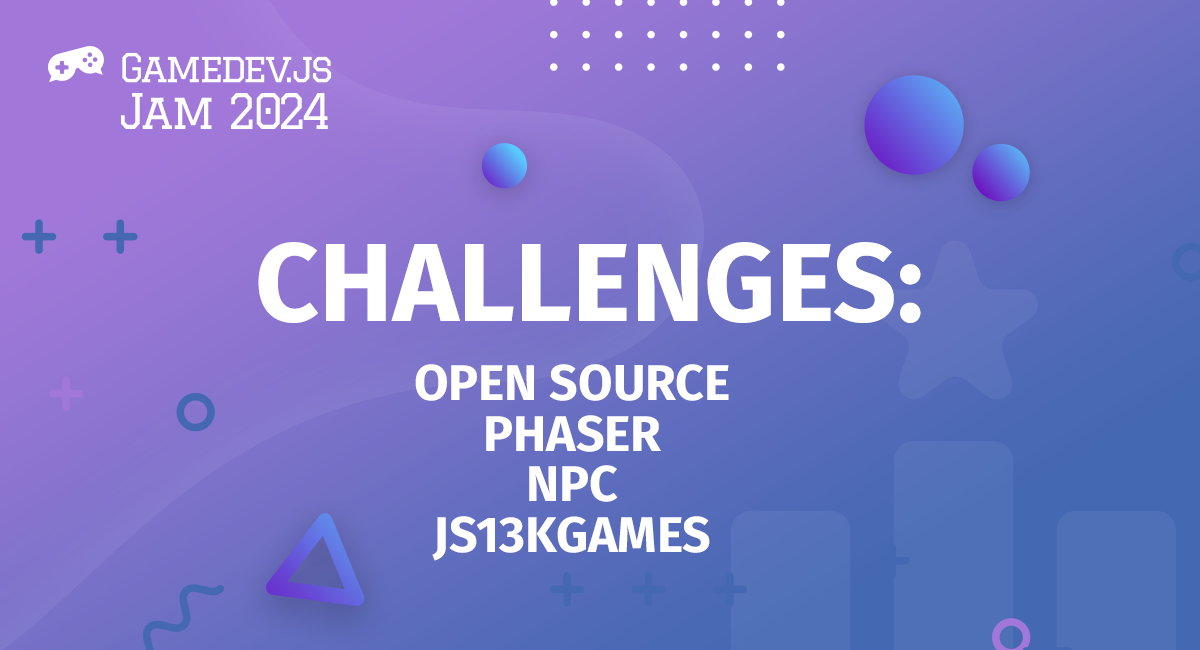 Gamedev.js Jam 2024 Challenges