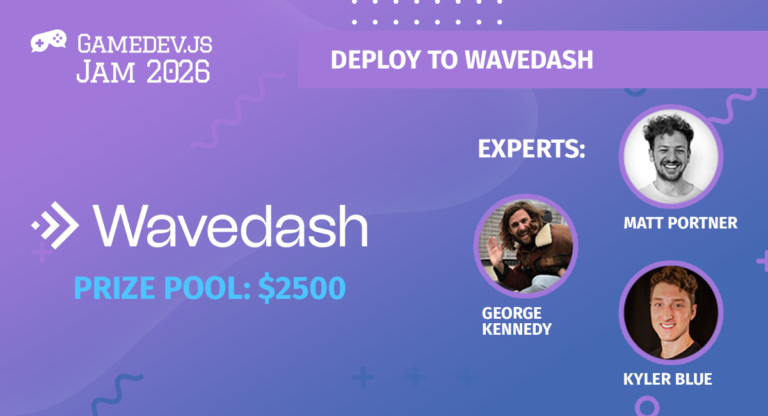 Deploy to Wavedash challenge in Gamedev.js Jam 2026 - Gamedev.js